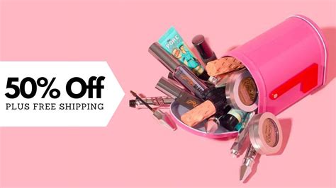 Up to 50% off selected skincare and makeup products