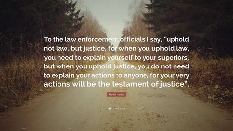 Uphold Justice: