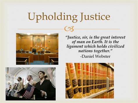 Upholding Justice: The Edge of the Law's Sword