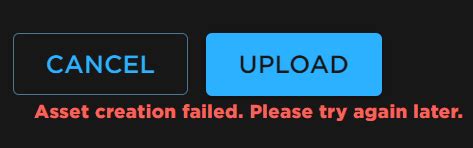 Uploaded Image Asset Creation Failed: A Comprehensive Guide to Resolving Errors