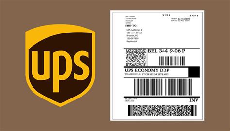 Ups Printable Labels