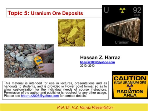 Uranium Ore Deposits 1st Edition PDF