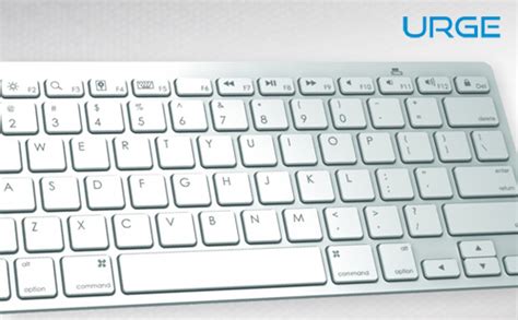 UrgeBasics Ultra Slim Bluetooth Keyboard PDF