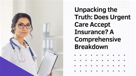 Urgent Care Cost with Insurance: Unveiling the Truth