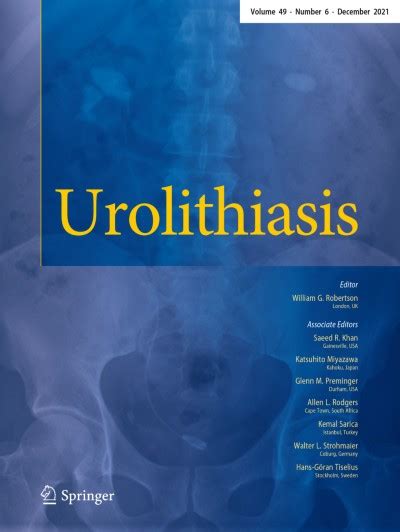 Urolithiasis Research PDF