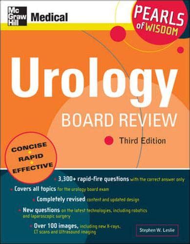 Urology Board Review Pearls of Wisdom 3rd Edition PDF