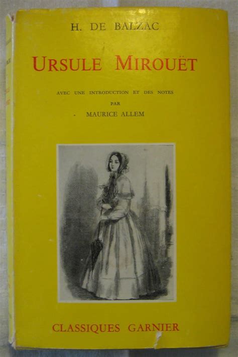 Ursule Mirouet in French Classiques Garnier PDF