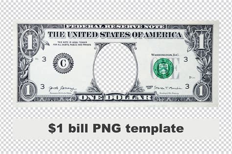 Us Dollar Bill Template