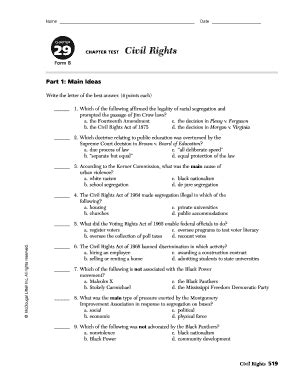 Us History Civil Rights Test Answers Kindle Editon