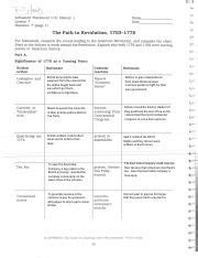 Us History Lesson 23 Handout 26 Answers Reader