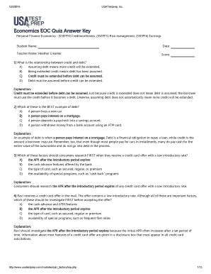 Usa Test Prep Answer Key English Doc