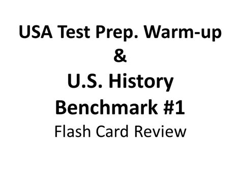 Usa Test Prep Benchmark Answers PDF