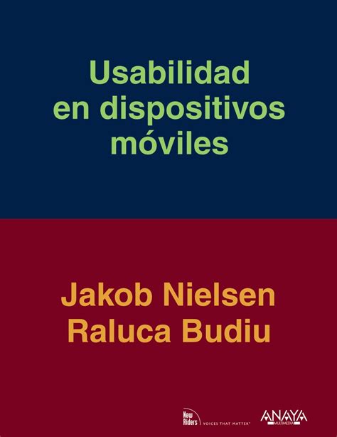 Usabilidad en dispositivos mÃ³viles Mobile Usability Spanish Edition Doc