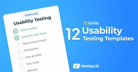 Usability Testing Template