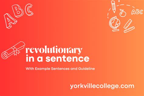 Use "Revolutionary" in a Sentence: Examples and Applications