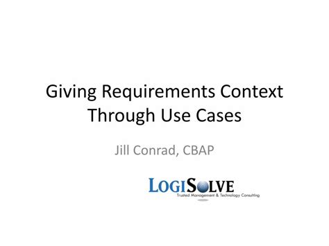 Use Cases Requirements in Context Reader