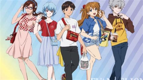 Use Evangelion characters and imagery in marketing campaigns.