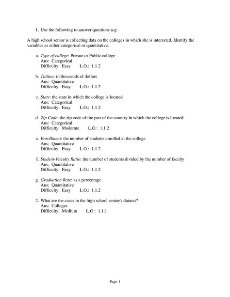 Use The Following To Answer Questions 17 And 18 PDF