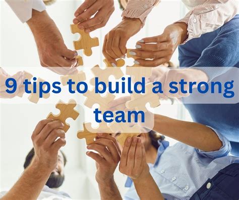 Use a strong team.