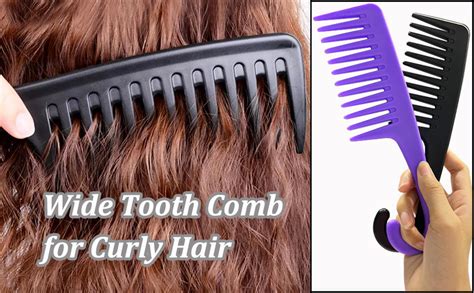 Use a wide-tooth comb or wig brush: