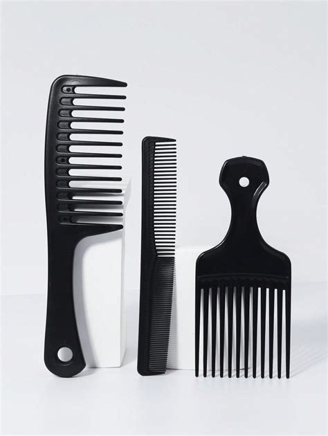 Use a wide-toothed comb or pick: