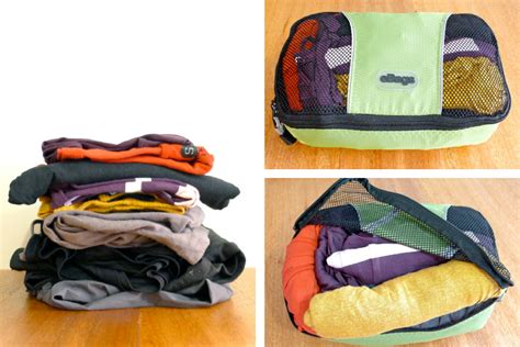 Use packing cubes: