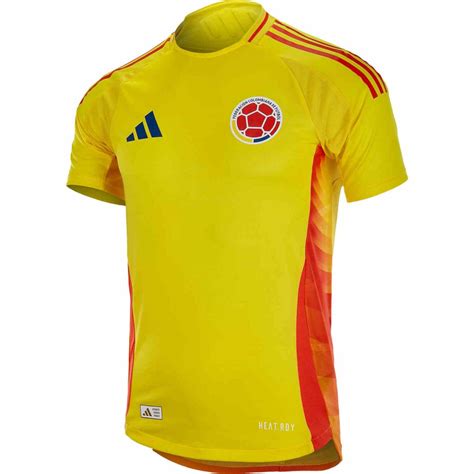 Use social media to promote the Colombian soccer jersey.