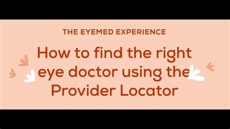 Use the EyeMed Provider Locator: