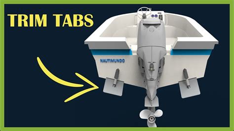 Use the trim tabs.