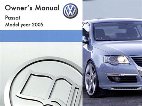 User Guide 2005 Volkswagen Passat Owners Manual  Ebook Kindle Editon