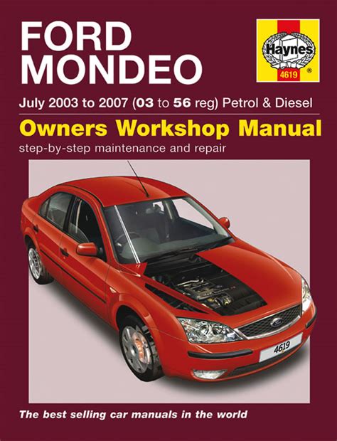 User Guide Free Download Haynes Manual Ford Mondeo  Ebook PDF