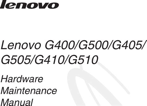 User Manual For Lenovo G500 Ebook Kindle Editon