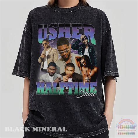 Usher Tee Shirts: Elevate Your Style to the Next Level