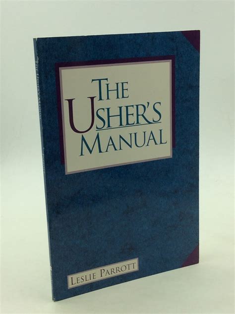 Usher s Manual The Reader
