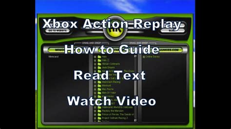 Using Action Replay Cheats