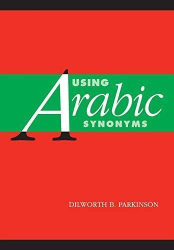 Using Arabic Synonyms PDF