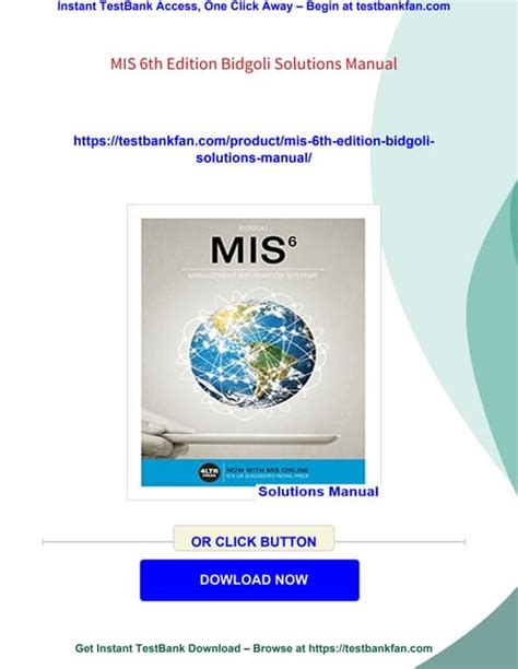 Using MIS (6th Edition) Ebook Epub