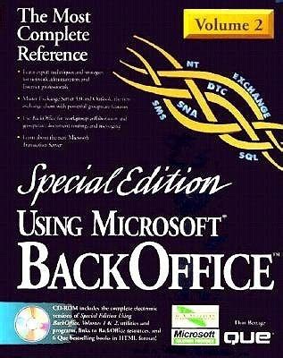 Using Microsoft Backoffice, Special Kindle Editon