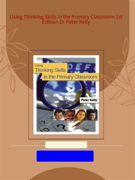 Using Thinking Skills in the Primary Classroom PDF