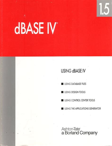 Using dBASE IV Doc