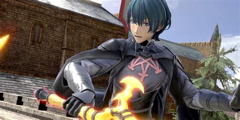 Using the Byleth Sword to attack enemies directly.