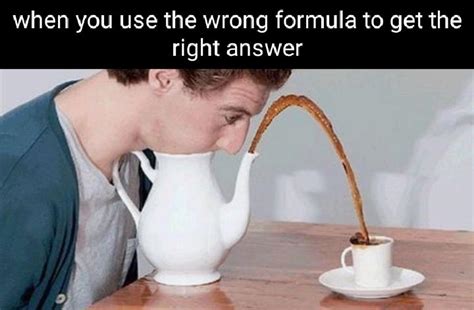 Using the Wrong Formula: