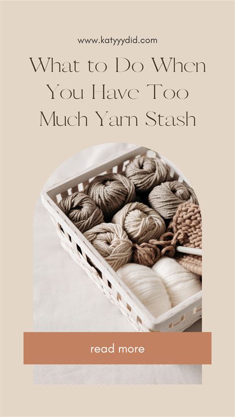 Using too much yarn.