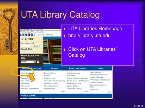 Uta Library Catalog