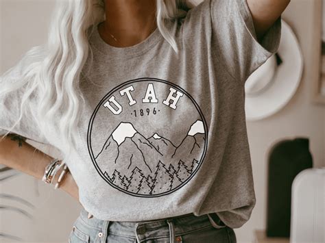 Utah T-Shirts: A Stylish and Versatile Way to Show Your State Pride