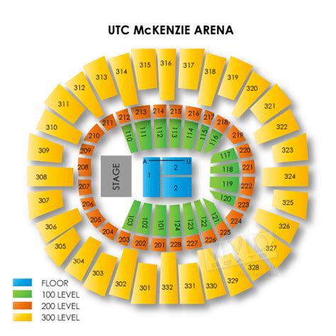 Utc Arena Seating Chart