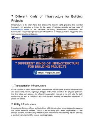 Utility Infrastructure: The Bedrock of Modern Societies 