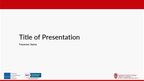Uw Madison Ppt Template