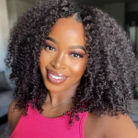 V Part Kinky Curly Wig: The #1 Choice for Natural-Looking Hair