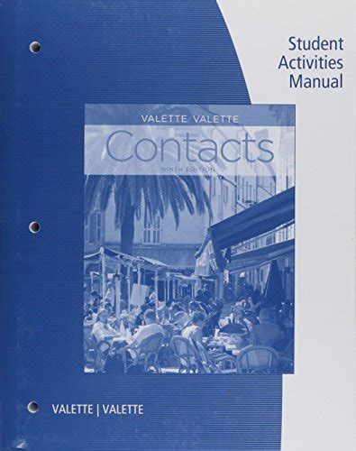 VALETTE CONTACTS STUDENT ACTIVITIES MANUAL ANSWER KEY Ebook Doc